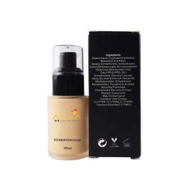 OEM waterproof matte makeup foundation for black skin